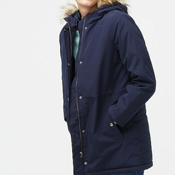 Never worn Tags still attached JCrew Parka - Picture 1 of 4